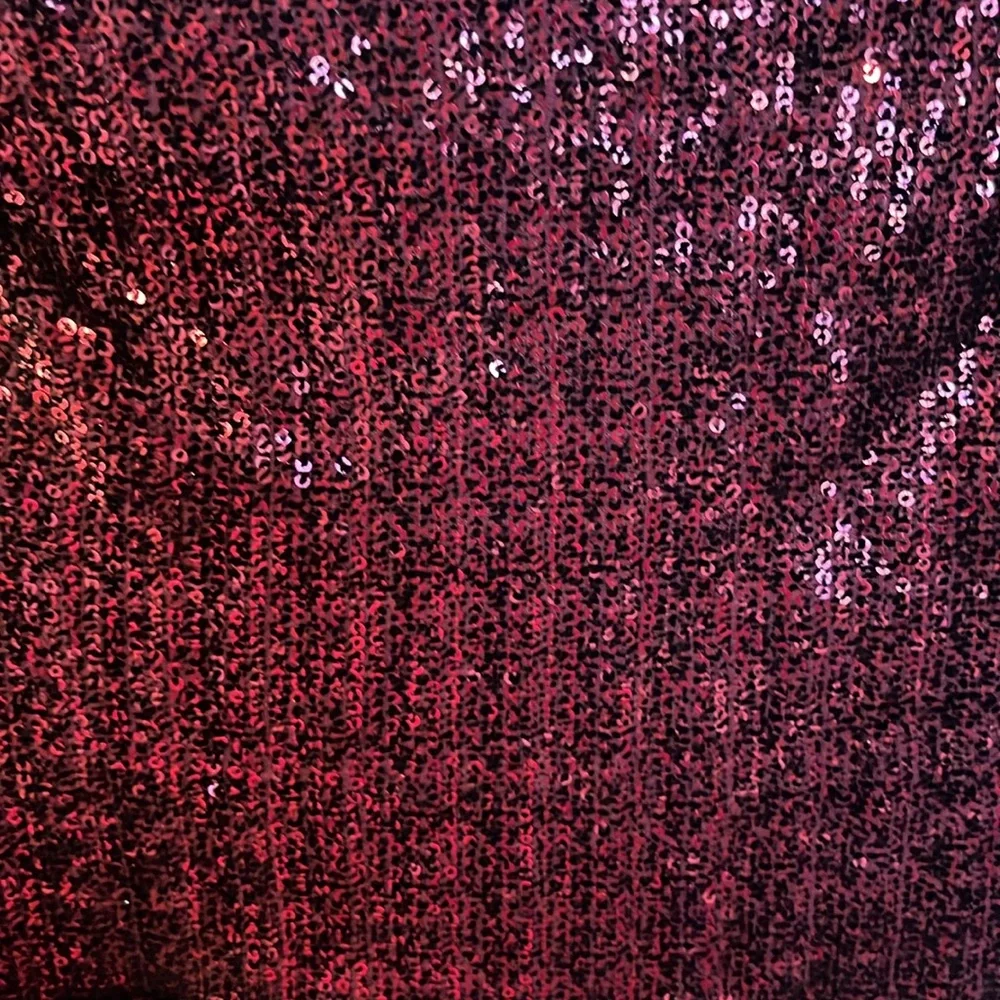 NWT Lauren Ralph Lauren Ruby Red Sequin Dress - Picture 3 of 10